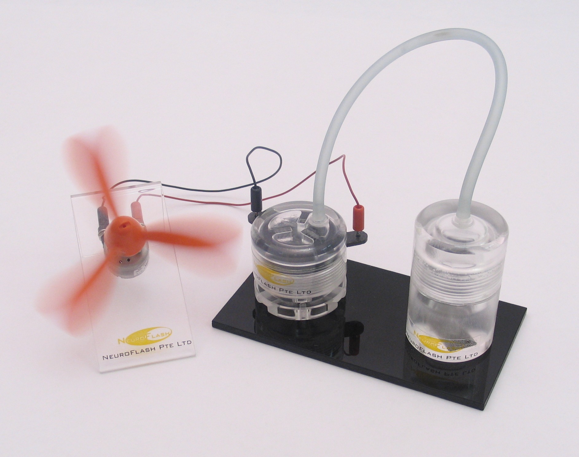 The Fuel Cell Exploratory Kit basic set consists of a single stack PEM 